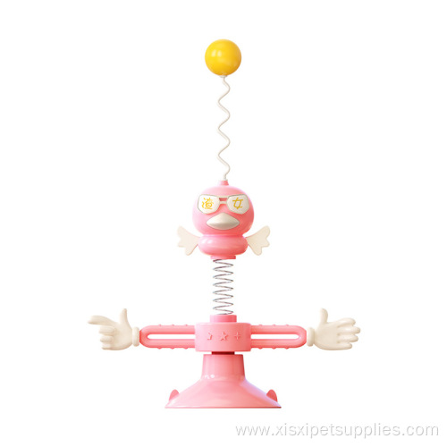 Pink cat toy popular in more market